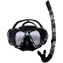 Kit Snorkel Mascara y Respirador Camuflado NTK Golfo