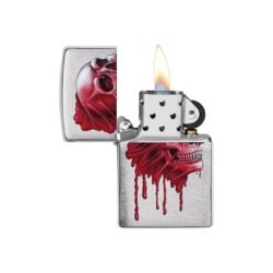 ENCENDEDOR ZIPPO SKULL DISING